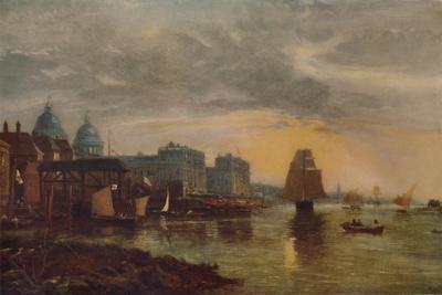 'Greenwich Hospital from the River', 1854, (1935)