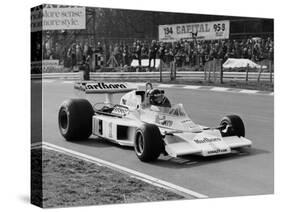 James Hunt in Mclaren-Ford M23, Brands Hatch, Kent, 1977-null-Stretched Canvas