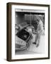 James Hunt with a Porsche, C1972-C1973-null-Framed Premium Photographic Print