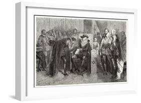 James I and Bacon, Figuier-Louis Figuier-Framed Art Print