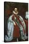 James I, King of England and Scotland, 1621-Daniel Mytens-Stretched Canvas