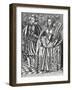 James I, King of England, Scotland and Ireland, and Anne of Denmark, 1618-Renold Elstrack-Framed Giclee Print