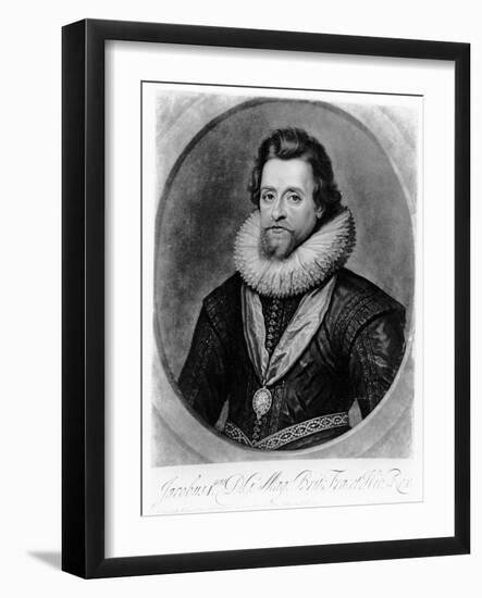James I of England, James VI of Scotland-Sir Anthony van Dyck-Framed Giclee Print