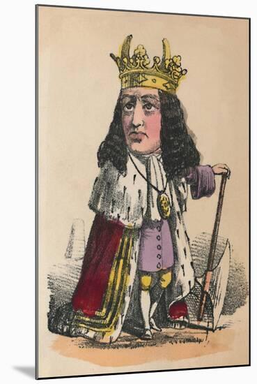 'James II', 1856-Alfred Crowquill-Mounted Giclee Print