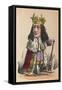'James II', 1856-Alfred Crowquill-Framed Stretched Canvas