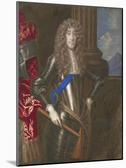 James II as Duke of York-Richard Gibson-Mounted Giclee Print