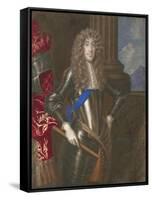 James II as Duke of York-Richard Gibson-Framed Stretched Canvas