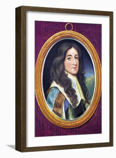James II Portrait of-Samuel Cooper-Framed Giclee Print