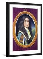 James II Portrait of-Samuel Cooper-Framed Giclee Print