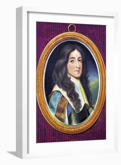 James II Portrait of-Samuel Cooper-Framed Giclee Print