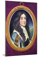 James II Portrait of-Samuel Cooper-Mounted Giclee Print