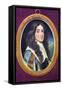 James II Portrait of-Samuel Cooper-Framed Stretched Canvas