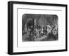 James II Receives News-FA Heath-Framed Giclee Print