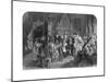 James II Receives News-FA Heath-Mounted Giclee Print