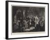 James II Receiving the News of the Landing of the Prince of Orange-Edgar Melville Ward-Framed Giclee Print