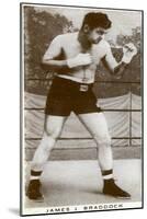 James J Braddock, Irish-American Boxer, 1938-null-Mounted Giclee Print