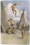 Sioux Myth of Ictinike Son of the Sun God-James Jack-Mounted Art Print