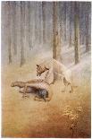 Chinook Legend of the Supernatural People Who Appeared in the Mists-James Jack-Art Print