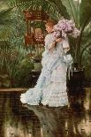A Beauty in Snow-James Jacques Joseph Tissot-Giclee Print