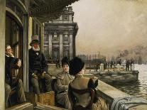 Silence-James Jacques Tissot-Stretched Canvas