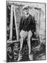 James Joyce in the Garden of His Friend Constantine Curran in Dublin, 1904-Irish Photographer-Mounted Giclee Print