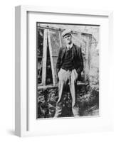 James Joyce in the Garden of His Friend Constantine Curran in Dublin, 1904-Irish Photographer-Framed Giclee Print