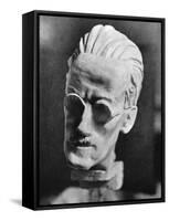 James Joyce, Sava Bronze-null-Framed Stretched Canvas