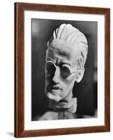 James Joyce, Sava Bronze-null-Framed Photographic Print