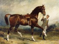 Horse and Groom in a Landscape-James Lynwood Palmer-Framed Giclee Print