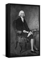 James Madison (1751-183), Fourth President of the United States, 19th Century-null-Framed Stretched Canvas