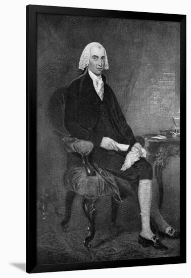 James Madison (1751-183), Fourth President of the United States, 19th Century-null-Framed Giclee Print