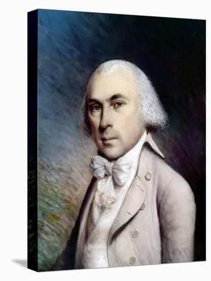 James Madison (1751-1836)-James Sharples-Stretched Canvas