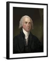 James Madison , 1821-Gilbert Stuart-Framed Art Print