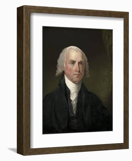 James Madison , 1821-Gilbert Stuart-Framed Art Print