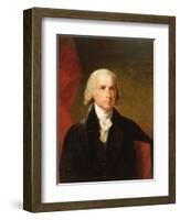 James Madison, 1835 after the Original by Gilbert Stuart-Asher Brown Durand-Framed Giclee Print