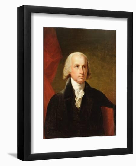 James Madison, 1835 after the Original by Gilbert Stuart-Asher Brown Durand-Framed Giclee Print