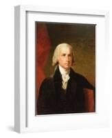 James Madison, 1835 after the Original by Gilbert Stuart-Asher Brown Durand-Framed Giclee Print