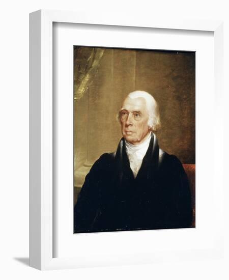 James Madison, (4th Pres)-Chester Harding-Framed Giclee Print