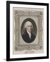 James Madison, 4th U.S. President-Science Source-Framed Giclee Print