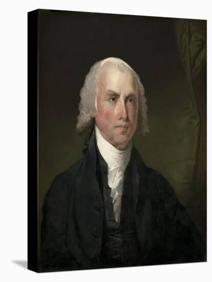 James Madison c.1821-Gilbert Stuart-Stretched Canvas