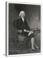 James Madison Fourth President of the United States-Alonzo Chappel-Stretched Canvas