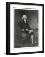 James Madison Fourth President of the United States-Alonzo Chappel-Framed Art Print