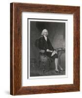 James Madison Fourth President of the United States-Alonzo Chappel-Framed Art Print