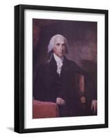 James Madison-Gilbert Stuart-Framed Giclee Print