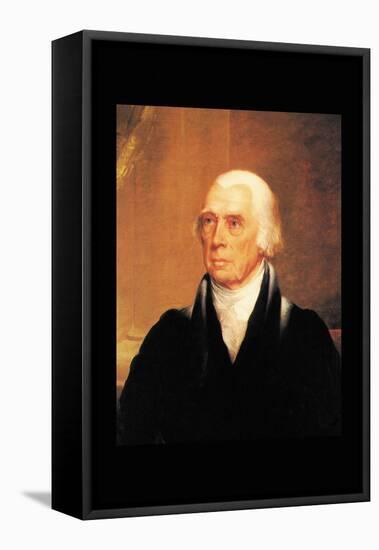 James Madison-Chester Harding-Framed Stretched Canvas