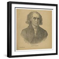 James Madison-null-Framed Art Print