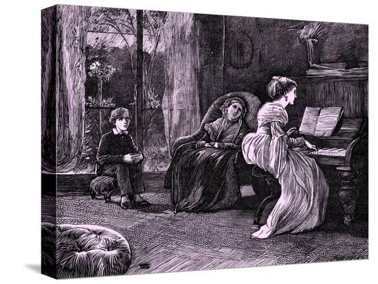 Stretched Canvas Print, , large