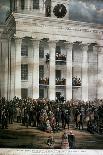 The Inauguration of Jefferson Davis, c.1861-James Massalon-Laminated Giclee Print