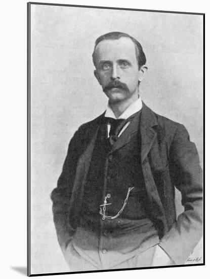James Matthew Barrie (1860-193), Scottish Playwright and Novelist, C1895-null-Mounted Giclee Print