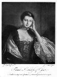 Miss Lewis, 1754-James McArdell-Giclee Print